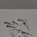 Toothbrush Heads for MOUTHARMOR Replacement Brush Heads with Protective Cover DuPont Bristles Electric Toothbrush Replacement Heads Compatible with MOUTHARMOR, 10 Pack BLACK