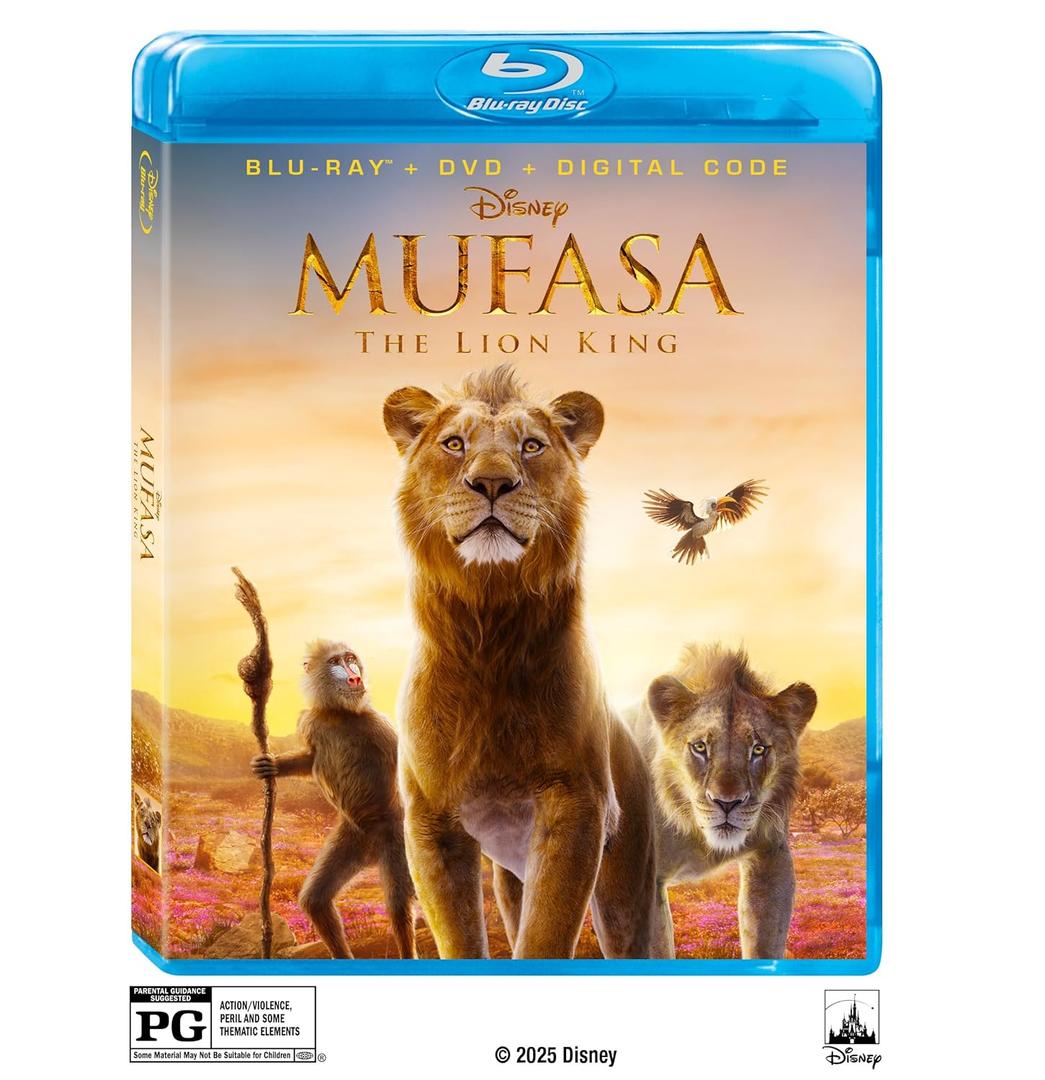 Mufasa: The Lion King - BD/DVD Combo + Digital