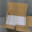 Bellsal Floating Shelves for Wall, White Engineered Wood Wall Shelf Set of 4, 16" Wall Mounted Floating Shelf for Kitchen, Living Room, Bedroom, Bathroom Storage, Book Shelf for Walls Home Decor (4 pcs: 15.7*5.7)