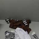 fun shack Womens Chocolate Factory Costume, Chocolate Costume Adult, Book Character Halloween Costumes for Women (Small, White)