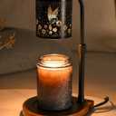 Candle Warmer Lamp Timer - Hummingbird Candle Lamp Warmer, Birthday Gifts for Women, Mothers Day Gifts for Mom, House Warming Gifts New Home, Candle Warmer for Jar Candles with 2 Bulb