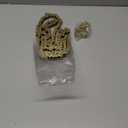 428H Motorcycle Chain Gold 140 Links with Chain Breaker for 125 150 200cc Motorcycle Mini Bike Dirt Bike Go Kart Compatible with SSR TaoTao Coolster Apollo Baja Kazuma Chinese ATV