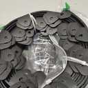 Gardzen Landscape Edging Kit, 20-Foot Long, 3-Inch Tall, No Dig Garden Edging Border for Flower Beds, Tree Rings, Pathways, Includes 24 Spikes (Black)