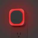 2 Pack Plug in Dimmable Red Night Light, Auto Dusk to Dawn Sensor, LED Night Light, Soft Glow, Diffused Light, for Baby Nursery, Kids, Bathroom, Hallway, Bedroom, Kitchen, as Gifts