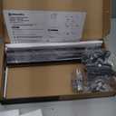 Single LCD Computer Monitor Free-Standing Desk Stand Mount Riser for 13 inch to 32 inch screen with Swivel, Height Adjustable, Rotation, Vesa Base Stand Holds One (1) Screen up to 77Lbs(HT05B-001)) (Black)