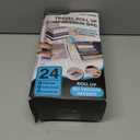 Cozy Essential Compression Bags for Travel - Travel Essentials - 24 Pack Space Saver Bags - No Vacuum Needed - Compression Packing Bags for Cruise Accessories