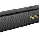Monster S220 Bluetooth Soundbar for TV, Wireless Bluetooth 5.4 Sound Bar, 2.0CH with Dual Bass Diaphragm, All-in-one Home Theater Speakers, Compact, AUX/USB/TF Card Connection for PC/Gaming/Projectors