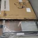 Folding Desk - 31.5" Wood Top Foldable Desk for Small Spaces | No Assembly Required Compact Desk for Home Office, Writing, and Study (Brown)