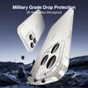 SMARTDEVIL for iPhone 15 Pro Max Case Clear, Anti-Yellowing, Military-Grade Protection, Transparent Slim Clear Phone Case for iPhone 15 Pro Max, Full Camera Lens Protection, Anti-Scratch, Clear