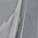 Maasechs 25 Pack Window Glazing Bead 72" Snap in Vinyl Window Glazing Bead Frame Seal Snap Vinyl Trim Weather Resistant for Home Residential Commercial Use, White