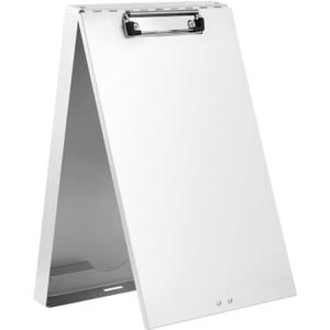 Metal Clipboard with Storage,Form Holder Portfolio Aluminum Metal Binder with High Capacity Clip Posse Box Self Locking Latch -14 x 9.25 inch Size Clipboard for Office Business Professionals Stationer (Low Profile Clip)
