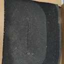 Cardboard Cat Scratcher for Indoor Cats, Black Oval Shape Cat Scratch Pad