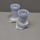 ZeroWater Official Replacement Filter - 5-Stage 0 TDS Filter Replacement - System IAPMO Certified to Reduce Lead, Chromium, and PFOA/PFOS, 2-Pack