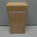 Topmeta Newborn Carrier, Soft and Lightweight Baby Carrier Wrap | Ergonomic, Adjustable Neck Support | Ideal for Newborn 7-24 lbs | Enhanced Comfort and Support, Deep Grey