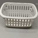 Hanging Plastic Storage Basket, Small Hanging Organizer For Bathroom, Kitchen, Dorm Room, Wall Mounted