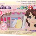 Kiss Naturals: Lip Balm Making - Make 6 Lip Balms, DIY Kids Beauty Craft, Organic Ingredients, Beeswax, Shea Butter, 2 Flavors, STEM Activity, Ages 6+