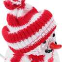 Angoily USB Snowman, USB Christmas Tree for Desk, 2 Pcs Snowman Night Light, Christmas Tree for Computer Colorful Glowing Cartoon Lamp for Bedroom Living Room Xmas Party Led Cute Room Decoration