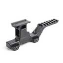 NECARL Tactical Group Type HY Mount Red Dot Riser Mount Laser Combo Adapter Mount Base Picatinny Rail Riser Scope Mount for T1 T2 Optic Scope Sight Holographic (4BK)