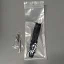 Rubber Strap for Moonswatch Watch,Curved No Gap,Premium Soft Durable Silicone Rubber Band Compatible with Omega x Swatch MoonSwatch Speedmaster 20mm Replacement Band Strap for Men Women (Black white line)