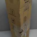 2-IN-1 Tower Heater And Fan Combo, 25" Electric Space Heaters For Indoor Use, 70Oscillating, 2S Instant Heating, 1500W, 3 Heating & Fan Modes,Electric Portable Heater For Bedroom, Office, Home, Black