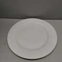 16 Pieces Plates and Bowls Sets, White Porcelain Dinnerware Sets, Ceramic Dishes Set Service for 4, White Kitchen Dinner Dining Ware Set