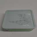 Pyrex Colors (11 Cup) Tinted Glass Large Rectangular Food Storage Container, Snug Fit Non-Toxic Plastic BPA-Free Lids, Freezer Dishwasher Microwave Safe, Green