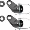 Bike Trailer Hitch Coupler for Instep and Schwinn Bike Trailer for Kids/Dog Replacement Bicycle Trailer Attachment for Baby Bike Trailers (2 Pack Coupler)