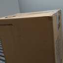 Ninestars Automatic Touchless Motion Sensor Rectangular Trash Can 13.2 Gallons, 50L, Silver, 13 Gal. 50 L, Silver Trim