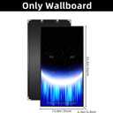 Display Wallboard Compatible with Lego 75257 Millennium Falcon, 3mm Backboard & 4 U-Shaped Holders, Display Wall Frame for Building Kits - Ideal Gift for Fans(Board Only)