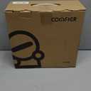 COMFIER Foot Massager with Heat, Electric Foot Warmer, Shiatsu Feet Massager Machine for Plantar Fasciitis,Neuropathy, 2-in-1 Foot & Back Massager, Foot Heater,Valentine's Day Gifts for Women,Men (Black)