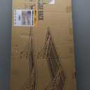 2Pack 1.64x4ft Adjustable Metal Garage Wall Shelving Heavy Duty Garage Storage Shelf Wall Mounted White