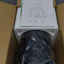 Qcen Juicer Machine, 800W Centrifugal Juicer Extractor with Wide Mouth 3 Feed Chute for Fruit Vegetable, Easy to Clean, Stainless Steel, BPA-free (Black)