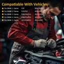 11157603816 Engine Vacuum Pipe Breather Tube Fit for BMW 2009-2024 F20 F23 F22 F34 F30 F31 F32 F07 F10 F11 E84 F25 F26 F16 E89 Replacement # 7603816
