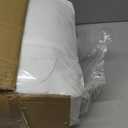 Mattress Topper California King for Back Pain, Extra Thick Mattress Pad Cover, Plush Pillow Top, Deep Elastic Pocket, White, 72"X84"+20"