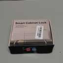 eLinkSmart Smart Cabinet Lock, Hidden No Drill Adhesive Magnetic Baby Proofing Child Proof Drawer Locks, Keyless RFID Bluetooth Cabinet Locks for Adults File Kitchen Cupboard Closet Liquor - White