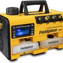 Fieldpiece VP67 Vacuum Pump  6 CFM, 1/2 HP DC Motor, RunQuick Oil Change System  Portable - Professional HVAC Tool - A2L Compatible