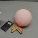 LOGROTATE Moon Lamp, 16 Colors LED Night Light for Kids 3D Printing Moon Light with Stand& Remote/Touch Control & Timing, Moon Light Lamp for Kid Friend Birthday Gifts, Room Decor (Diameter 4.8 INCH)