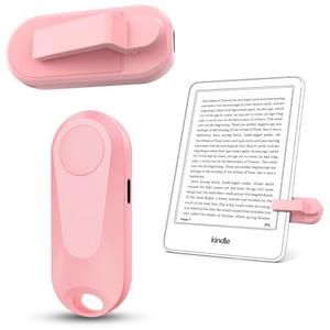 DATAFY Remote Control Page Turner for Kindle Paperwhite Oasis Kobo eReaders, Camera Camcorder Remote Controls, Page Turner Clicker for ipad Tablets Reading Novels with Wrist Strap Storage Bag