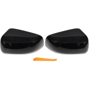 MOTOKU Side Mirror Cover Gloss Black for Jeep Grand Cherokee 2011-2021 Dodge Durango 2011-2024