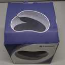 FIOGIKO Travel Neck Pillows for Airplanes - 360° Ergonomic Memory Foam Travel Pillow - Relief Neck Pain with Breathable Support for Long Flights, Car, Train & Office Use - Adults & Kids (Light Gray)