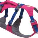 Ruffwear, Flagline Dog Harness, Lightweight and Reflective, No Pull Dog Lift Harness for Hiking, Running and Everyday Use, Alpenglow Pink, Medium
