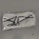 6 Pack Blindfold Eye Mask Cover Sleep Mask for Party Games Travel Sleep Team Build Party Supply with Adjustable Strap for Women Men Kids, White