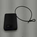 Amazon Basics Portable Security Case Lock Box Safe, Small Lock Box with Code, for College Dorm Room, Home, Combination Lock, Large, Black