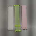 Nylon Loop Sport Band Compatible with Apple Watch Band 38mm 40mm 41mm 42mm 44mm 45mm 46mm, Soft Adjustable Replacement Strap for iWatch SE 3/ SE 2/ SE/Series 11 10 9 8 7 6 5 4 3 2 1 for Women Men