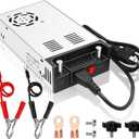 New Version 110V AC to 12V DC Converter 600W 50A Power Supply, Universal SMPS Transformer for RV, Pump, LED Strip, CCTV, Car Stereo
