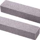 Chinco 2 Packs Pumice Stick for Cheaning, Pumice Scouring Stone Pad Removing Stain Grime Without Leaving Scratches for Kitchen Oven Stove Home Bathroom Toilet Pool House Cleaning Supplies