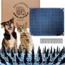 10 Pk: Scat Mats, Cat Repellent Mats, Keep Dogs Off Furniture, Scat Mat for Cats, Scat Mats for Dogs, Keep Cats Off Counter Tops, Scat Mat, Dog Repellent Mats, Keep Dogs Off Couch, Dog Deterrent Mat