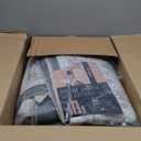 8x10 Washable Neutral Area Rug Taupe Vintage Living Room Bedroom Carpet Non-Slip Soft Low Pile Floral Large Throw Rug for Dining Room Entryway Office