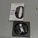 Fitness Tracker with 24/7 Heart Rate, Blood Oxygen Blood Pressure Sleep Monitor, Activity Trackers 5 ATM Waterproof,Step Calorie Counter Pedometer Health Smart Watch for Women Men (Black)