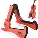 MUSO Violin Stand, Ukulele Stand Premium Solid Wood, Lightweight&Stylish Holder for Violin,Ukulele and Banjo Rabbit-Shape Patented